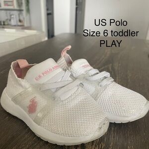 US Polo Toddler Girl Sneakers